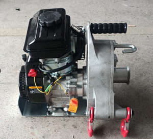 Treuil de cabestan Portable 1000KG avec moteur à essence équipement de construction industriel câblage de levage outil de déplacement de remorquage - Product Image 3