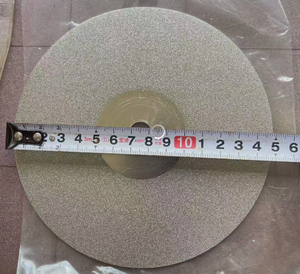 Toptan 6 inç 150*12.7mm # 600 Elmas Yüksek Düz Lap Disk Elektrokaplama Cilalama Plakası GREE Marka Değerli Taş Cam Parlatma İçin - Product Image 2