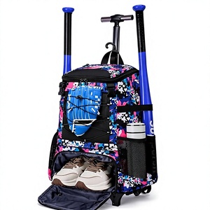 Mochila Deportiva de Béisbol de Poliéster con Diseño Personalizado Roziv Sports, con Correa de Hombro Arqueada, Cierre de Cremallera y Cierre de Hebilla, Unisex - Product Image 1