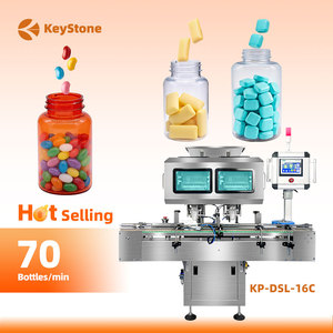 Machine de comptage entièrement automatique de capsules et de comprimés, compteur électronique automatisé de pilules, comprimés et capsules - Product Image 1