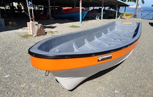 Grandsea 23ft con Motore Fuoribordo in Vetroresina WASEN Banana Boat, Barca da Lavoro e da Pesca, Piccolo Traghetto in Vetroresina, Panga Boat da Pesca in Vendita - Product Image 4