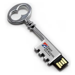 2022 new design usb flash drive metal key shape, promotional gift usb key with logo 16gb 4gb 8g usb flash drive