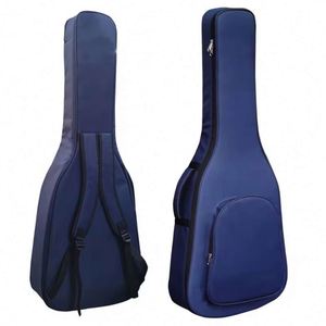 Muestra gratuita de funda de guitarra de alta calidad con logo personalizado, color a elección, acolchado impermeable, funda para guitarra acústica. - Product Image 2