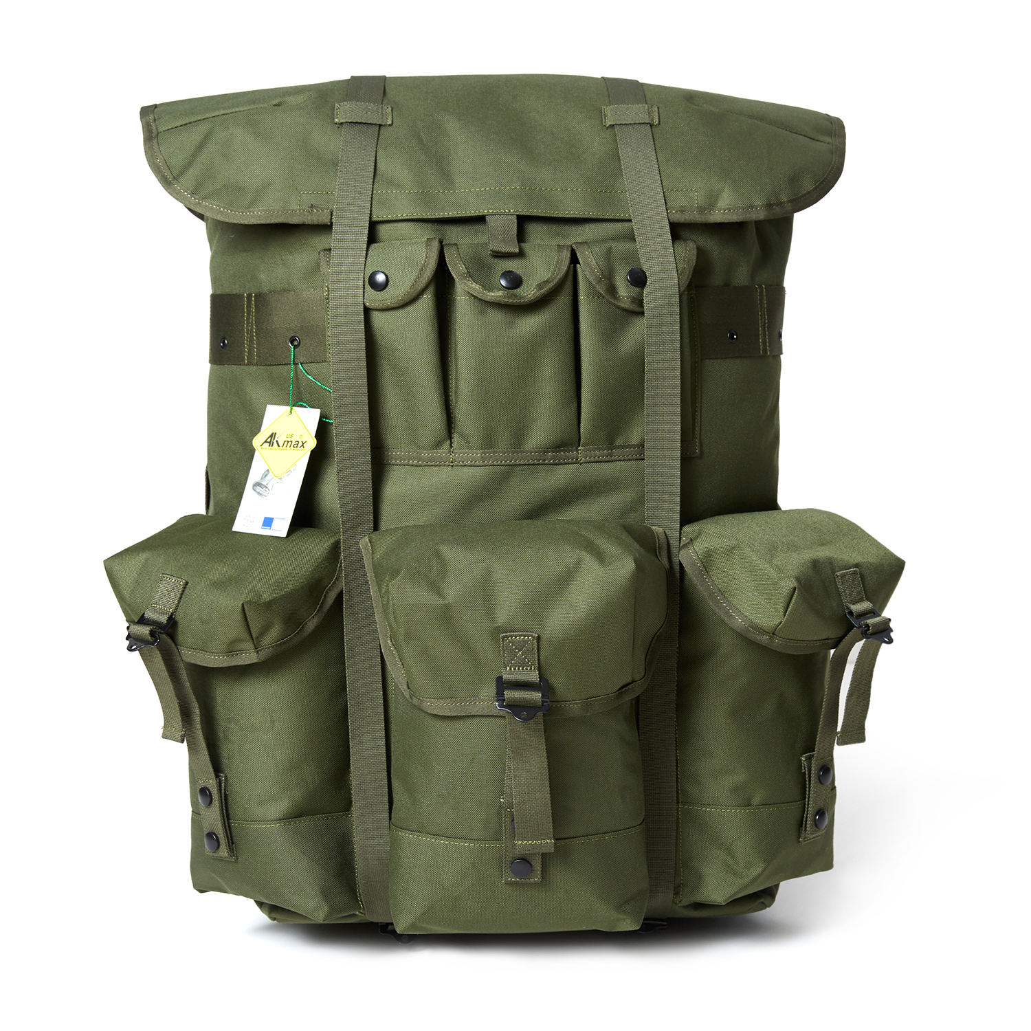 Olive Green Mochila Alice Pack 80L Tactical Gear for Outdoor