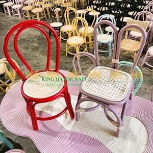 Chaise moderne, élégante et écologique en rotin pour enfants, salles de jeux, chambres, extérieur, intérieur, salon, cuisine, tous les jours - Product Image 5