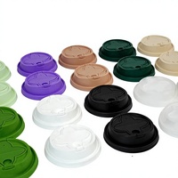 Nouveaux gobelets jetables en plastique PP à paroi simple, couvercles fonctionnels, diamètre 90 mm, impression sérigraphique, logo personnalisé, moulage par injection