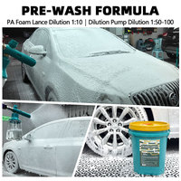 Líquido de Lavado de Autos Biodegradable Sintetizado con Nanotecnología, Espuma Limpiadora sin Enjuague, Elimina Insectos, Resina de Árboles, Excrementos de Aves, Antiestático, Agua Dura