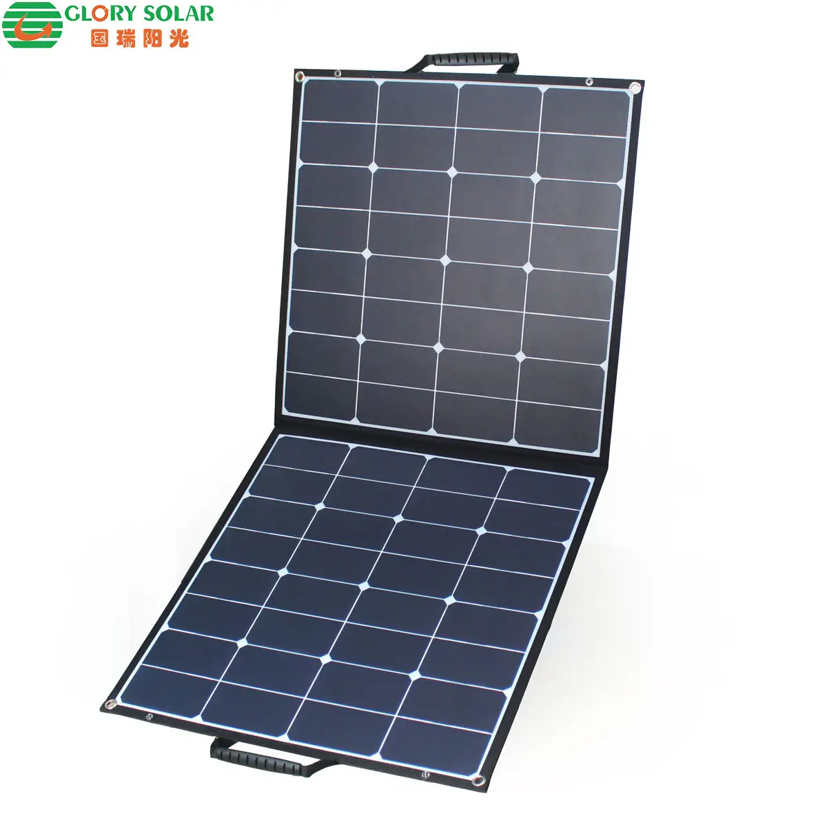 Glory Solar 100W 150W 200W 18V Chargeur de panneau solaire pliant portable léger pour générateur portable solaire 1000W