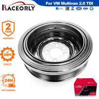 Polea de Cigüeñal RACEORLY 038105243M 038105243L para VW Multivan, Tiguan, Amarok, Audi A6 2.0 TDI CLJA