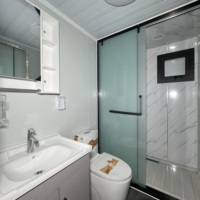 Maison conteneur extensible HUAYING de 40 pieds avec caractéristiques coupe-vent et imperméables pour projets hôteliers, commerciaux et résidentiels