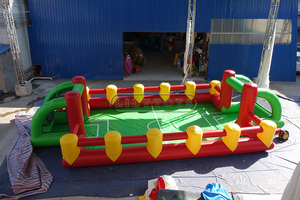 CE al aire libre el campo de fútbol, <span class=keywords><strong>alquiler</strong></span> de fútbol meta para la fiesta de pvc de 0,55mm equipo - Product Image 2