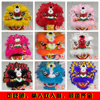 Jouet de danse de mascotte en plastique de tête de lion de 6/9 pouces pour enfants pour la performance de vacances du Nouvel An South Lion Foshan Design