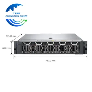 สําหรับเซิร์ฟเวอร์ Dell Poweredge R750xs oem เซิร์ฟเวอร์แร็ค 2U เซิร์ฟเวอร์ Intel Xeon พร้อม iDRAC9 Enterprise
