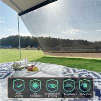Awnlux Pare-soleil latéral pour caravane, écran de confidentialité pour mur latéral et avant, auvent pour caravane, pour camping-car
