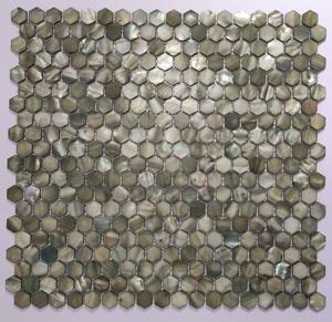 Sang Trọng Chất Lượng Cao Thiết Kế Mẹ Của Ngọc Trai Tự Nhiên Vỏ Màu Xanh Khảm Gạch Cho Tường Nhà Bếp - Product Image 5