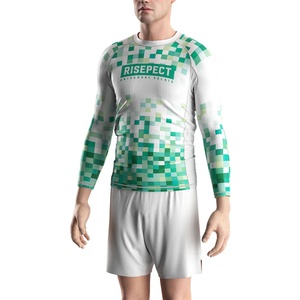 เสื้อรัดกล้ามเนื้อสำหรับฝึกซ้อมยิวยิตสู ยูโด ต่อสู้ MMA BJJ แบบขายส่ง OEM - Product Image 5