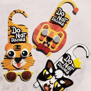 Nuovo Stile 2022: Giocattoli <span class=keywords><strong>Educativi</strong></span> Manuali per Bambini, Decorazione Creativa a Cartone Animato, Kit Fai-da-Te per Appendere alla Porta - Product Image 1