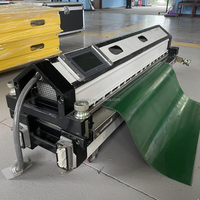 Presse de vulcanisation d'épissage de bande transporteuse de refroidissement par air PU/PVC adaptée aux exemples de l'industrie alimentaire