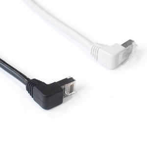 Индивидуальный оригинальный 90 градусов Rh45 патч-корд UTP/FTP/<span class=keywords><strong>SFTP</strong></span> LAN кабель RJ45 разъем совместимый <span class=keywords><strong>CAT5E</strong></span>/CAT6/CAT6A/CAT7/CAT8 - Product Image 4