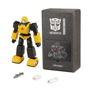 Robot <span class=keywords><strong>jouet</strong></span> électronique AI Robosen <span class=keywords><strong>Bumblebee</strong></span> G1 1:8, commandes vocales, mouvements programmables, effets sonores authentiques, fonctionne sur piles - Product Image 6
