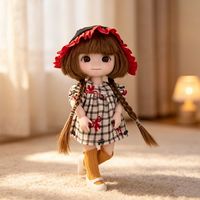 Jouets en peluche 17 cm, nouveaux modèles multi-styles, poupées mignonnes pour filles, cadeau en peluche pour enfants, vente en gros, fabricant OEM ODM
