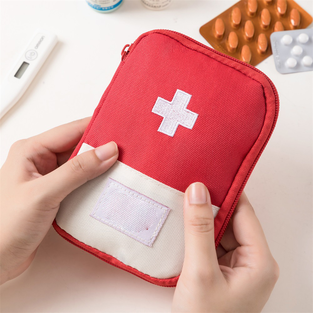 Portable Medicine Package Outdoor Waterproof Travel Organizer First Box Emergency Kit Medical Custom Medical Case by Eva Bag
