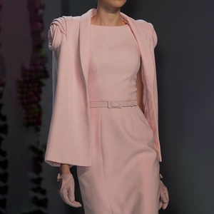 OUDINA Street Fashion Three-dimensional Elegant Flower Button Back Decoration Shawl <strong>Women's</strong> Jacket <strong>Women</strong> Ladies Blazers - Product Image 1