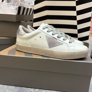 2025 White Sporty <b>Sneakers</b> & Fashionable Breathable Lace-Up Closed Toe Shoes with Genuine <b>Leather</b> Midsole Light Luxury Style - Product Image 3