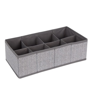 Có Thể Gập Lại Sắp Xếp Tổ Chức Hộp, Vải Tủ Quần Áo Đồ Lót Lưu Trữ Thùng Gấp Tủ Quần Áo Ngăn Kéo Ngăn/Lưới Cho Vớ - Product Image 1