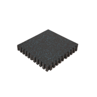 Tapis de sol de gym personnalisables Hydefoam en EVA + caoutchouc, tapis de sport pour la maison, antidérapant, insonorisant, absorbant pour salle de sport, aire de jeux