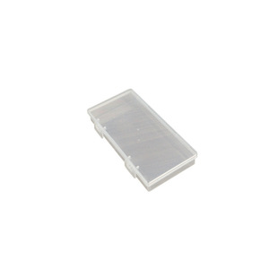 Transparent Rectangular Plastic Battery Storage <b>Box</b> D508 11.7x5.7x1.7cm For AA AAA Jewelry Parts Packaging - Product Image 5