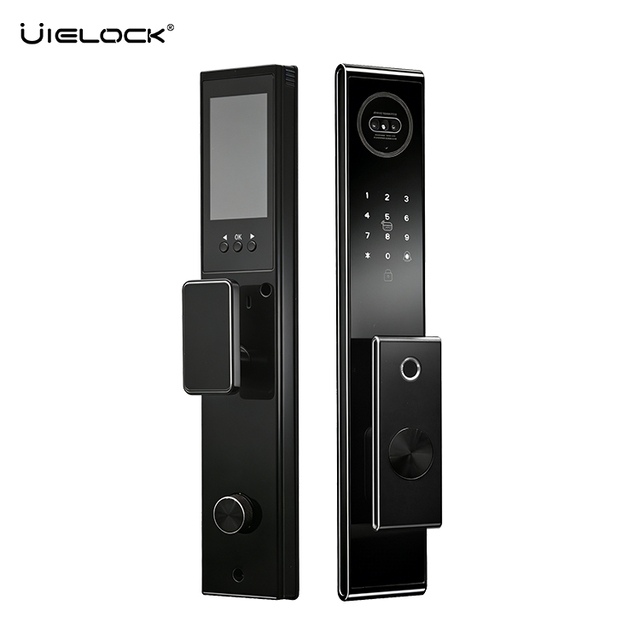 Factory Direct-sale Electronic Door Locks Grade C Full-day Protection With Alarm C05 3D Face Recognition Smart Door Lock