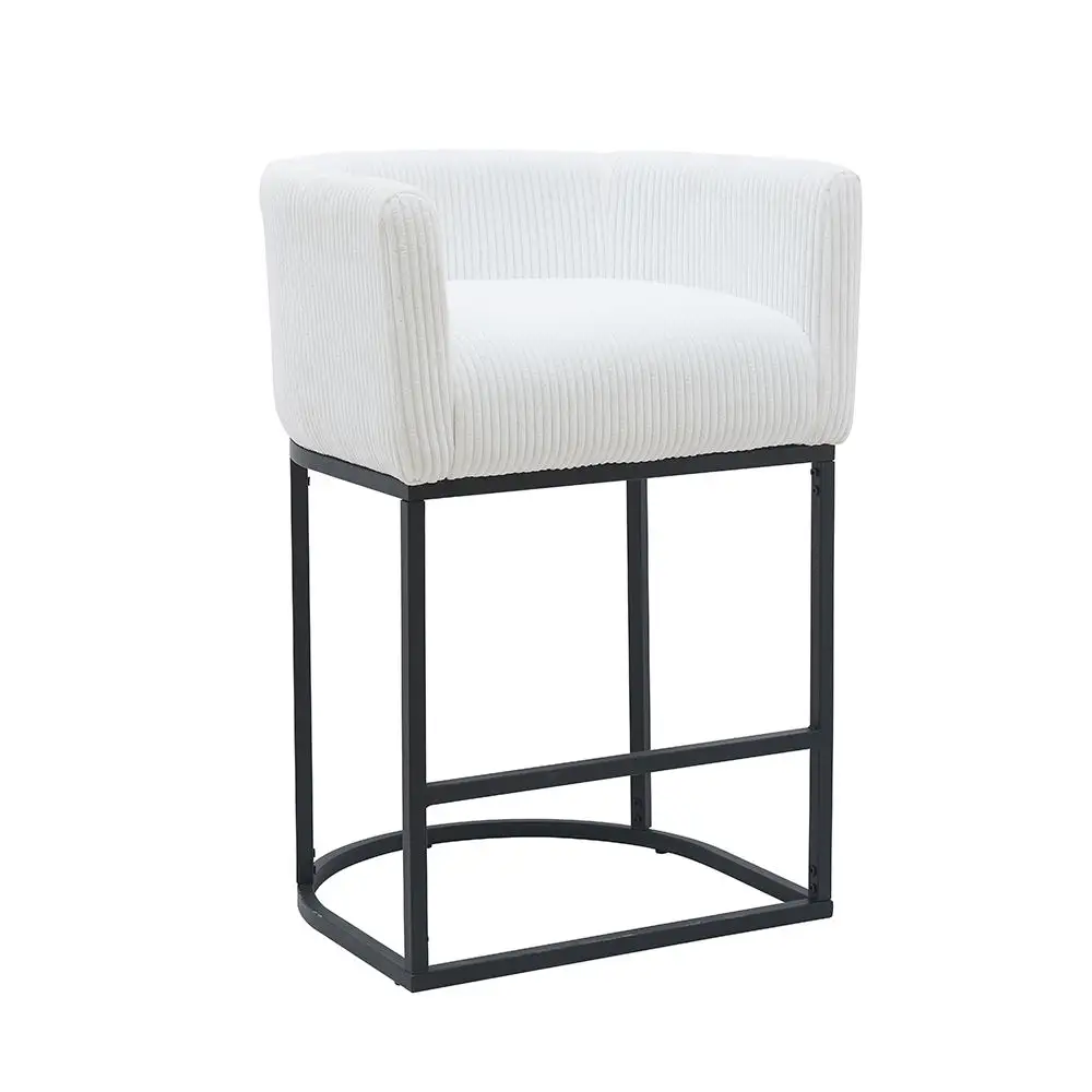 كرسي طاولة الأعمال التجارية من Sillas De Bar إطار معدني كرسي طاولة أبيض كراسي طاولة ذات ارتفاع مريح