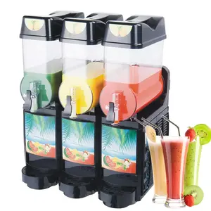 Ticari dondurulmuş İçecek Slush Slushy yapma makinesi Smoothie makinesi elektrikli kar eritme makinesi