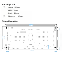 Offre Spéciale : Carte de commande de rétroéclairage LCD LED DAZHENG DZ-GL202, 24-43 pouces, composants électroniques, module régulateur de courant constant pour
