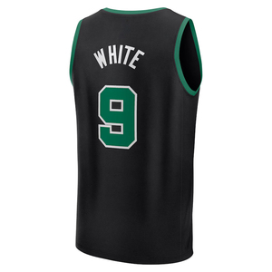 2025 Hommes Boston # 9 maillots de basket-ball personnalisés en jersey blanc, chemises brodées, uniformes pour jeunes, vêtements de sport avec logos - Product Image 3
