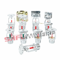 Système d'extinction d'incendie Safewayfire, sprinklers 68/93/114 degrés, réponse rapide, norme ISO, laiton, acier inoxydable, personnalisable
