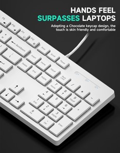 Sc623 Bàn Phím Ban Đầu Các Nhà Sản Xuất Thương Hiệu Máy Tính Mới Máy Tính Bảng USB Bàn Phím Có Dây Cho Văn Phòng Làm Việc - Product Image 4