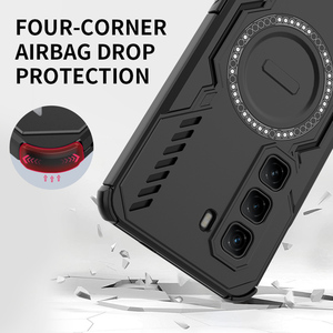 Tùy Chỉnh Ưa Thích Chống-Thả Từ Không Dây Sạc Điện Thoại Trường Hợp Tản Nhiệt Cho Infinix Hot 50/60 Pro Lưu Ý 50S - Product Image 4