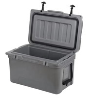 Glacière rotomoulée 65QT en LLDPE de qualité alimentaire, résistante aux UV, pour la pêche marine et en bateau