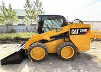 Gebrauchter Caterpillar 246D Mini-Kompaktlader mit Japan-Motor 92kW/125PS Modell 2023 3 Tonnen Tragfähigkeit