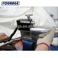 Machine à rouler les perles en aluminium universel Tube de refroidisseur intermédiaire réglable Kit d'outils de choc de tuyau d'admission de perles