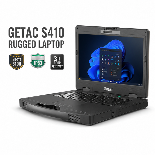 Getac S410 Fully Rugged Laptop Intel Processor Three-Proof Computer New Industrial Tablet Interface Expansion