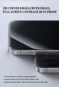 Protector de Pantalla de Vidrio Templado Antiespía Magic Box <span class=keywords><strong>Slik</strong></span> Print, Fácil Instalación, para iPhone 15 <span class=keywords><strong>Pro</strong></span> Max, Samsung S24, S25 - Product Image 4