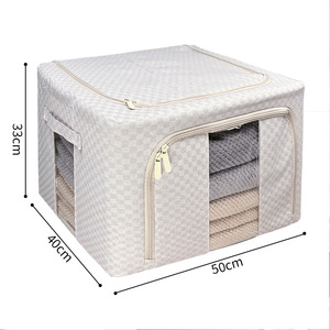 Caja Organizadora Plegable Rectangular Popular de Xiaohongshu, de Tela Oxford, Gran Capacidad (90L-100L), a Prueba de Polvo, para Mudanzas - Product Image 5
