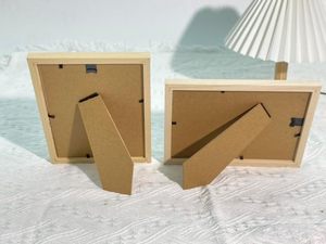 Wholesale Customized Logo Eco-Friendly Wooden Photo <b>Frames</b>-A1-A5 Sizes Custom Color & Shape Modern Home Decor - Product Image 3