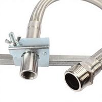 Tuyau flexible en acier inoxydable HongAn DN15 pour sprinkler, résistant à la corrosion, pour usage commercial et bâtiment