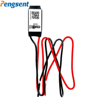 Pengsent FM09 Ultra Mini GPS Tag Berkabel Tahan Air IP65 Universal Pencari Lokasi Tanpa Kartu SIM