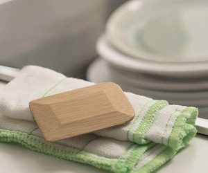 Raschietti Ecologici in Bambù per Pentole, Puliscono in Sicurezza Padelle, Piatti, Ciotole Senza Graffiare - Product Image 5