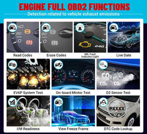 เครื่องสแกนเนอร์รถยนต์ CRE205 X431รถยนต์เครื่องมือวินิจฉัย OBD2รถยนต์ชั้นสูงเครื่องมือวินิจฉัยรถยนต์ ABS SRS - Product Image 5